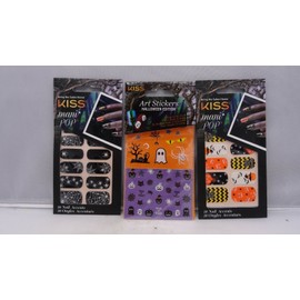 Kiss NIP Kiss Mani POP Hallowen 3PC SET 74123,74124,74