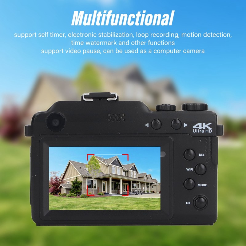Full HD Digital Camera 3.0 Inch 4K 48M 18X Zoom