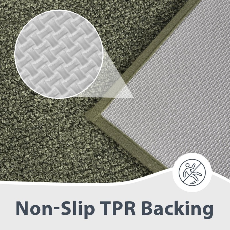 anllugs Bathroom Rugs 24" x 60", Non-Slip Extra Soft Absorbent