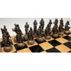 HPL Skeleton Slayer Fantasy Gothic Skull Chess Men Set -