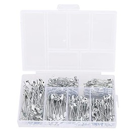 Alfileres de Seguridad de Primera Calidad, 250 Piezas, Pinzas para Ropa, Alfileres de Seguridad para Hacer, Coser, Remendar Ropa, Coser Edredones, Hacer Joyas