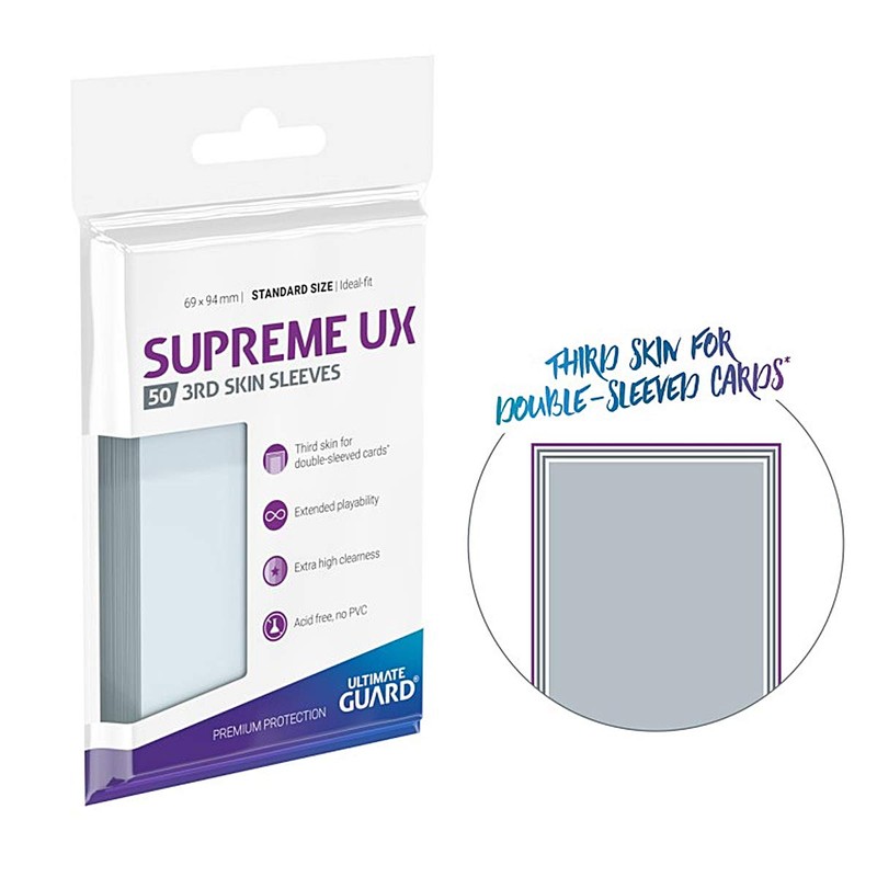 Ultimate Guard Supreme UX Oversleeve Standard Size (Pack of 50)