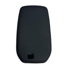 Key Fob Cover for Highlander Corolla: 4 Buttons Silicone Remote Case Protector Fit for Toyota Prius Land Cruiser Tundra RAV4 Camry XSE SE Tacoma Grand Highlander HYQ14FBX 2314513041 2019 to 2024 Black
