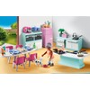 PLAYMOBIL MyLife 71608 Kitchen with Dining Area, Fully Equipped Kitchen