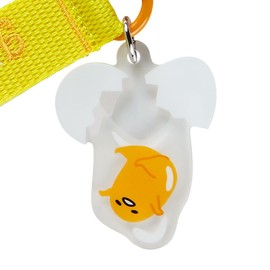 Sanrio 306860 Gudetama Logo Embroidered Tag Key Holder Character Grand Prize No. 1 Gudetama 5.1 x 1.6 x 0.3 inches (13 x 4 x 0.7 cm) Character
