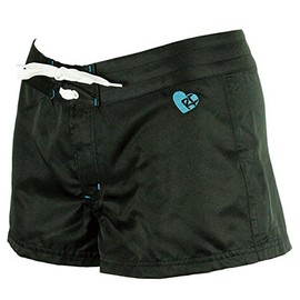 ReefTourer RA5202 Women's Surf Short, Black, Small