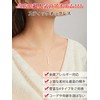 Silvora Women's Necklace, 925 Silver, Simple, Stick, Long Pendant, Hypoallergenic,
