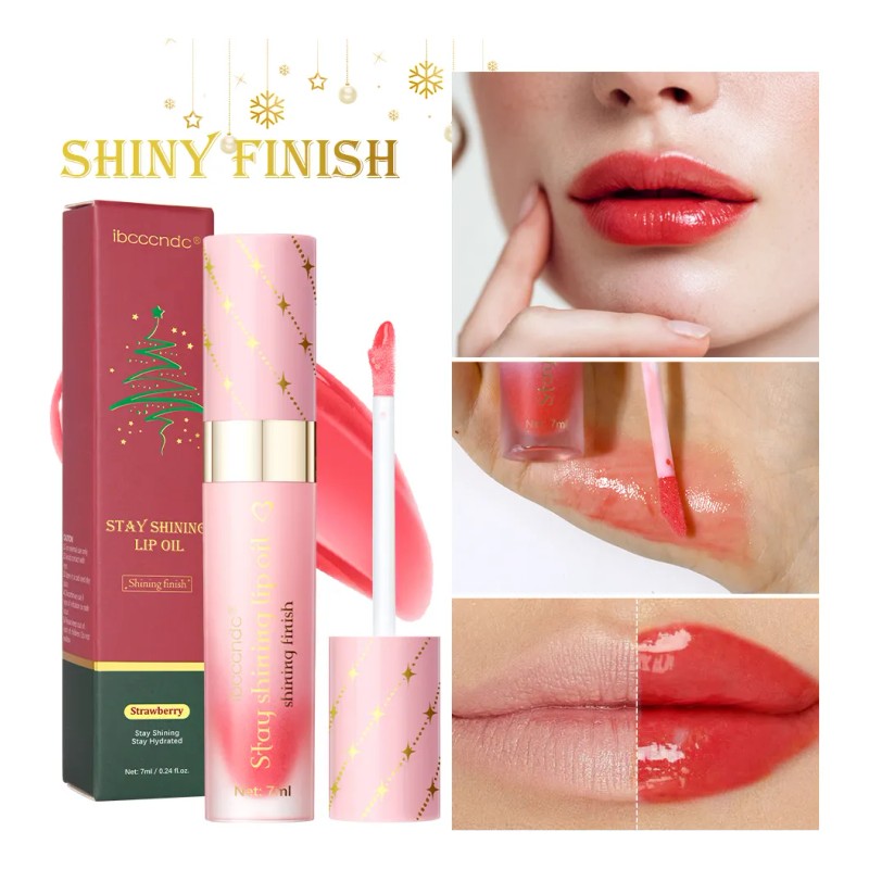 Set De Brillos Labiales, Acondicionador De Labios Y Aceite P