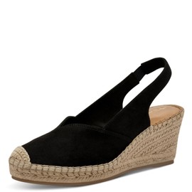 Tamaris Sling Women's Comfortable, black, 39 EU
