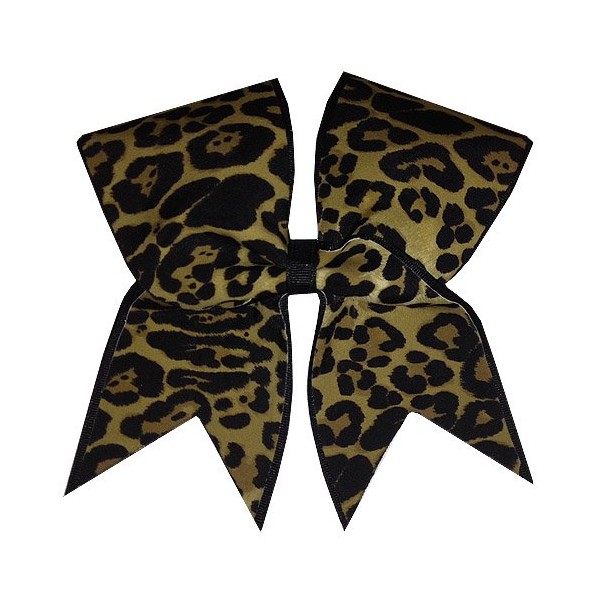 Chosen Bows Big Cheetah Cheer Bow