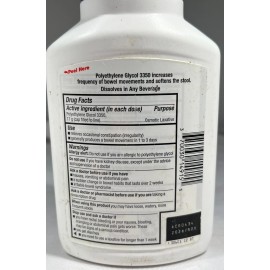 GoodSense ClearLax Polyethylene Glycol 3350, 8.3 oz. - EXP: 11/26