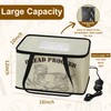 Foldable Bread Proofing Box, with Digital Controller, Adjustable Temperature (50–113°F)