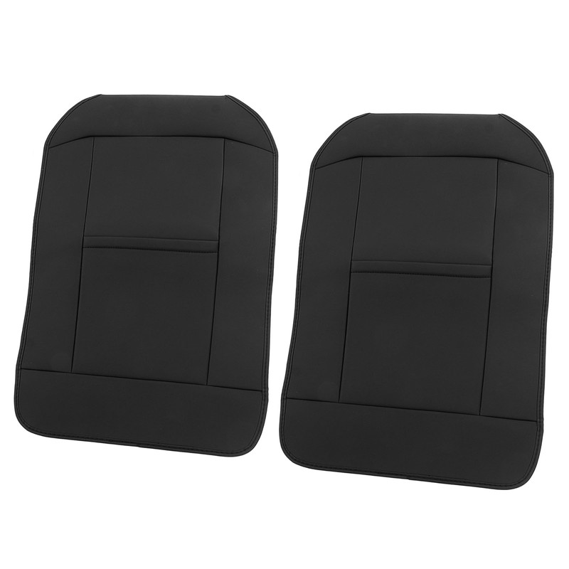2Pcs Car Seat Anti Kick Pad Rear Back Dust Resistant