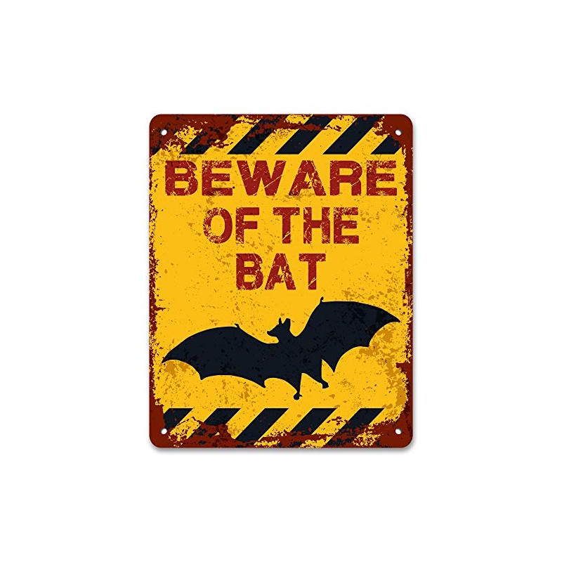 Print Crafted - Beware Of The Bat | Vintage Metal