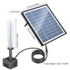 Solar Fountain Pump 6.5W 6 Fountain Modes Energy Saving Solar
