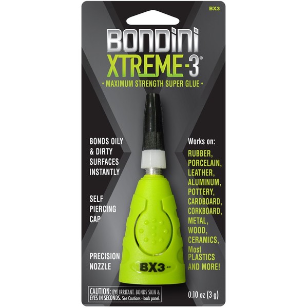 Super Glue Bondini BX3-6 3 Xtreme Glue, 6-Pack