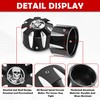 BAKAFOH Motorcycle Skull Rear Axle Nut Covers Fit for Can