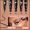 Dsaren Eyeliner Waterproof Black Liquid Eyeliner Stamp Tattoo Smudge-Resistant Durable