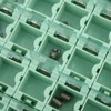 50pcs/Set Green SMT SMD Container Box, Electronic Components Parts Storage
