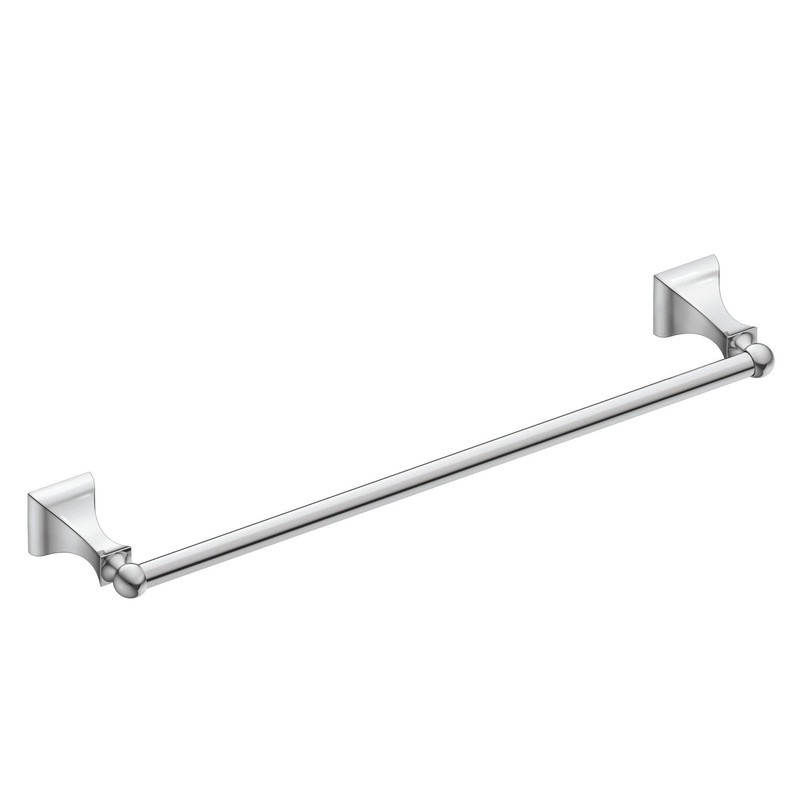 Moen DN8318CH Retreat 18-Inch Towel Bar, Chrome