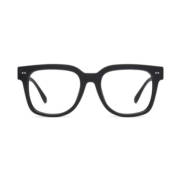 LOOK OPTIC-Laurel Reader Gafas de lectura elegantes, unisex, de calidad graduada, cómodas, resistentes a los arañazos, 1,50, color negro