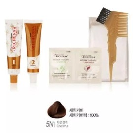 Henna 헤나 크림염색약 자연갈색 Henna Cream Hair Color Natural Brown