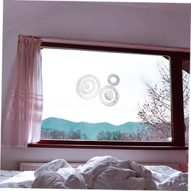 MAGICLULU 1Set Bird Strike Prevention Window Decals of Glue Collision Stickers for Windows Reflective Material Protect Birds and Enhance Safety