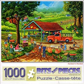 Farmer's Market by Christine Carey 1000 Piece Puzzle