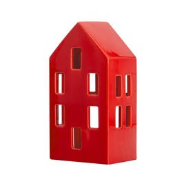 REMEMBER Nyhavn "Red" Tealight House Dolomite 17 x 7 cm