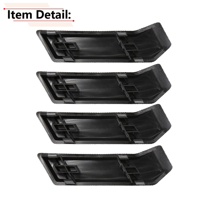 RLB-HILON 4PCS Driver Side Running Board Step Pad Grip Cover