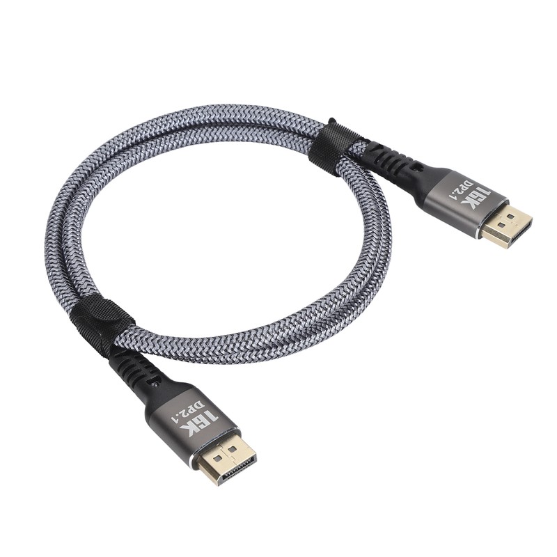 DisplayPort 2.1 Cable 16K 30Hz 40Gbps 3D Dynamic HDR Male
