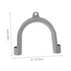 U-Shape Drain Hose Guide Hanging Rack Washer Drain Hose Hook