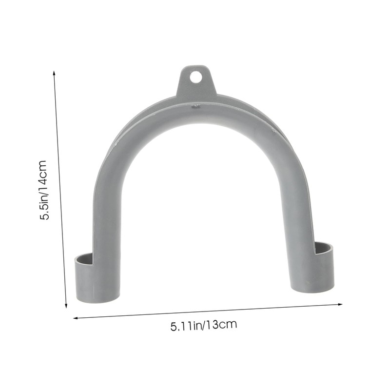 U-Shape Drain Hose Guide Hanging Rack Washer Drain Hose Hook