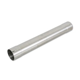 Universal T304 stainless steel Exhaust Pipe flared Tube-36" 3 Feet Length 4" ID,Muffler Replacement Pipe
