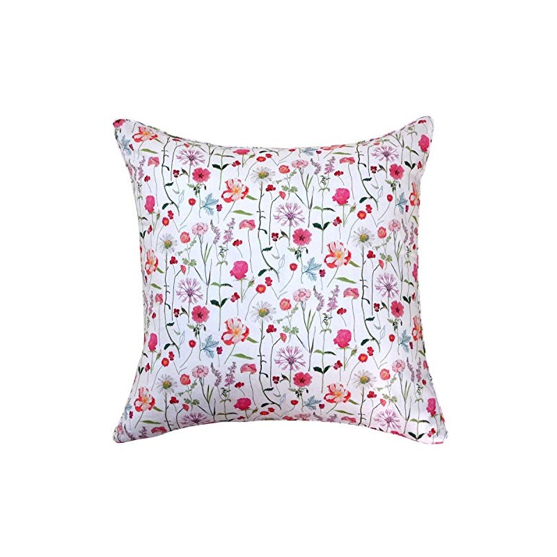 DDintex FLORET LONDON Cushion Cover Spring Garden Pink 17.7 x