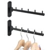 Mooche Swing Clothes Hanger Rack, Garment Racks Folding Clothes Bar