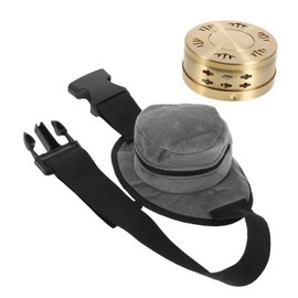 SAFIGLE Portable Moxibustion Box with Velvet Cloth Cover for Moxibustion Therapy for Shoulder Abdomen and Waist Relief Convenient for Home Use