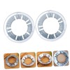 Gadpiparty 2Pcs Gas Stove Windproof Cover Cast Brackets for Enhanced