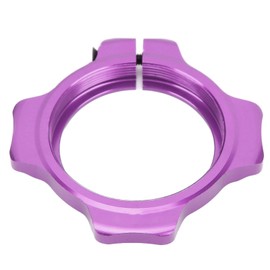 28.99mm Bicycle Crank Alloy Bottom Bracket Adjuster Bike Alloy Bottom Bracket Preload Adjuster Kit for DUB Bike Crank Upgrade Parts(Purple)