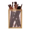 Glamlily Soporte Para Brochas De Maquillaje Dorado Para Tocador, Marc