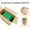 PET Packaging Banding Strapping Roll - 1017' x 5/8" Pallet