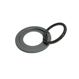 MagSafe Compatible Smartphone Ring, Magnet, Bunker Ring, Magnetic Enhancement, Drop Prevention, MagSafe, Mobile Ring, Smartphone Stand, Function, Does Not Loose, Rotation, Adjustable Angle, Compact