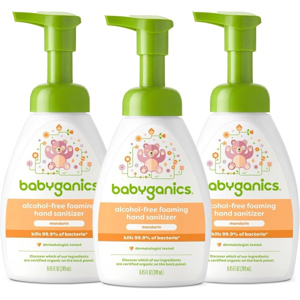 Does not apply Alcohol-Free Foaming Hand Sanitizer, Pump Bottle, Mandarin,