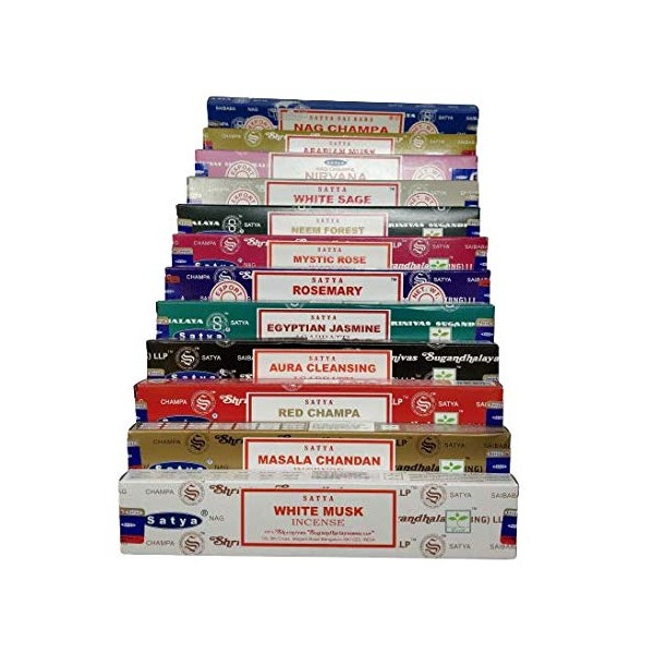 Satya Nag Champa and Sterling Effectz Combo Set of Incense