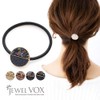 JewelVOX Hair Accessories, Hair Elastic, Stylish, Popular, Sequin, Lurex, Circle,