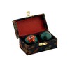 QiGong Singing Ball 1 Pair with Sound Mechanism, Meditation Ball,