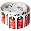 Caledonia Signs 59765 Contains Asbestos ,White,100 S/A Label, 27 mm