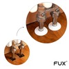 FUX Pack of 2 Single Heating Pipe Rosette 8 mm