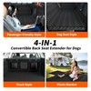 MODCART Back Seat Extender for Dogs, Hard Bottom Dog Seat