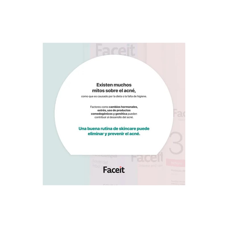 Sistema O Rutina Contra Acné De Tres Pasos Face It